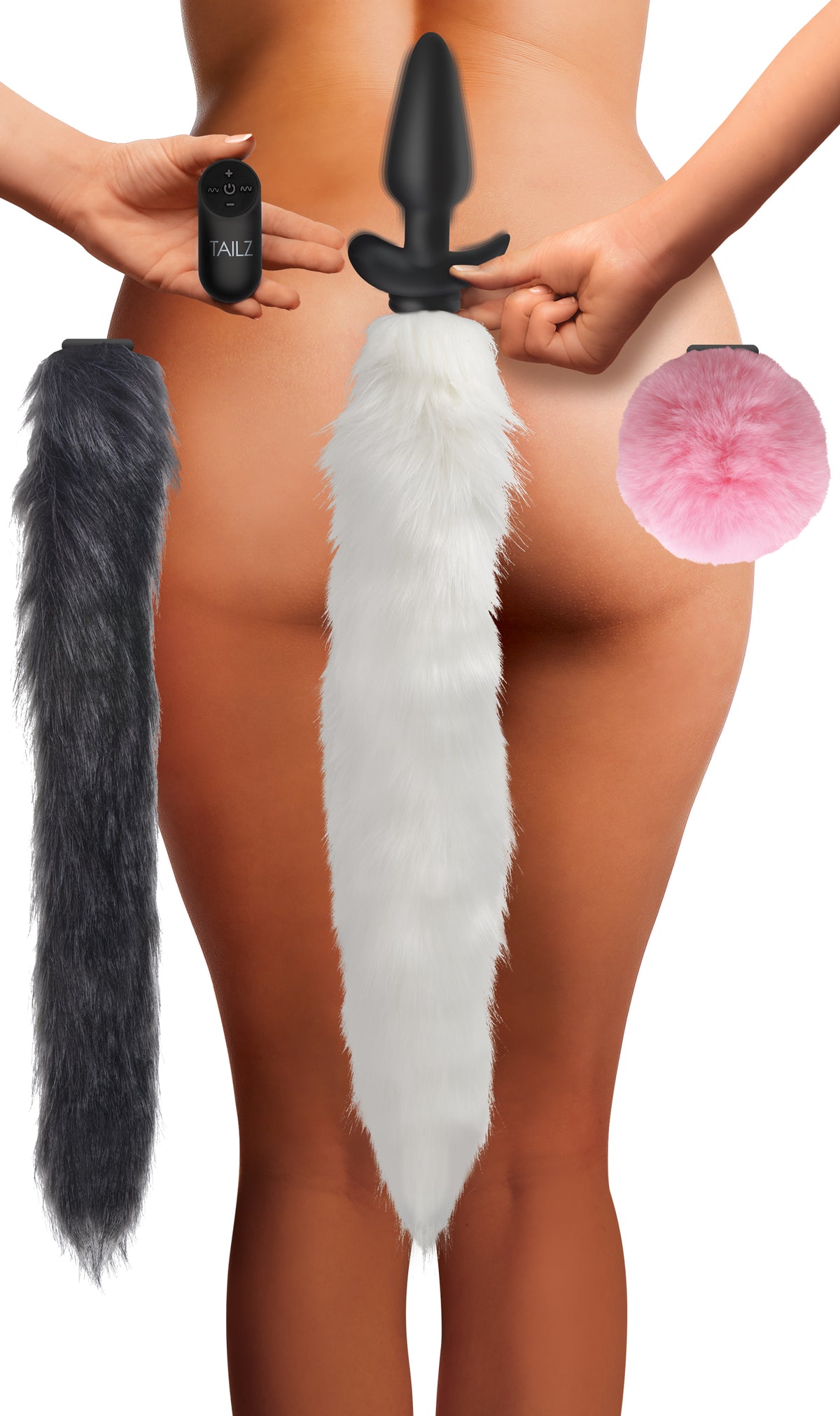 VERGLAS anal plug with tails