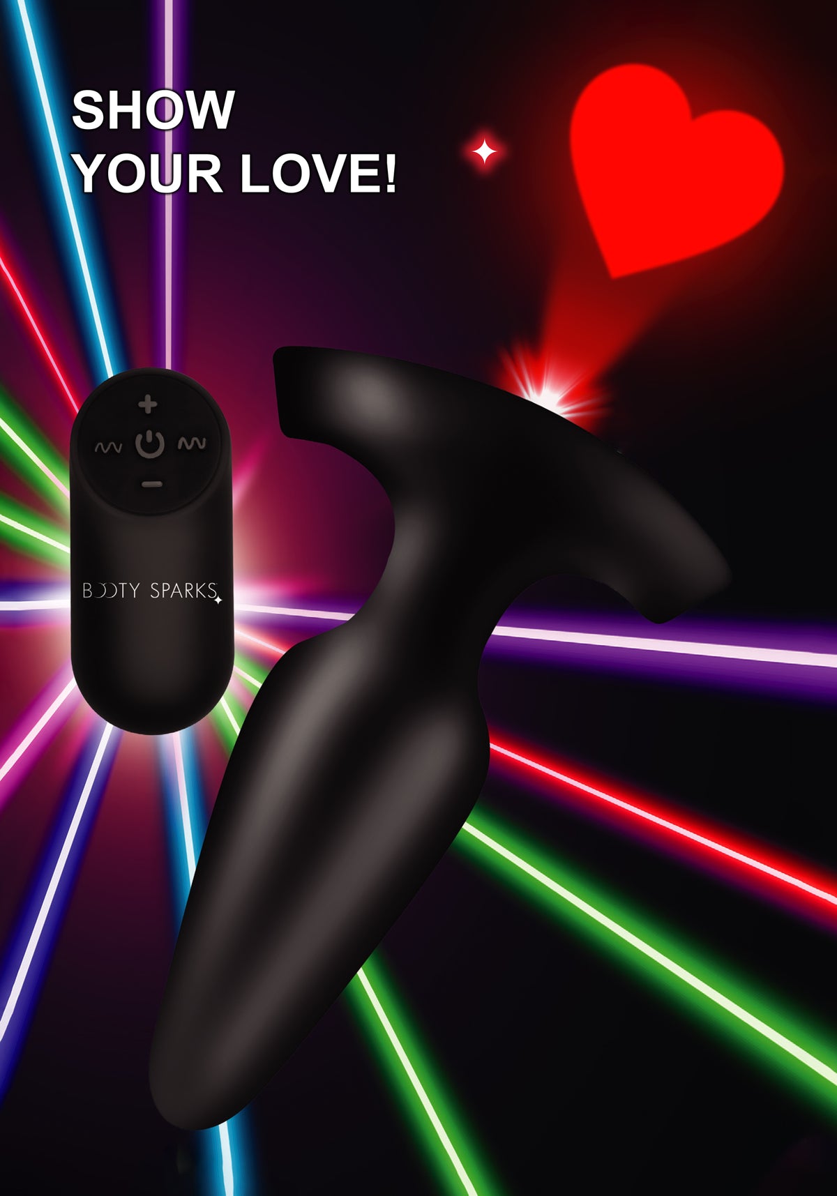 CŒUR heart-shaped anal plug