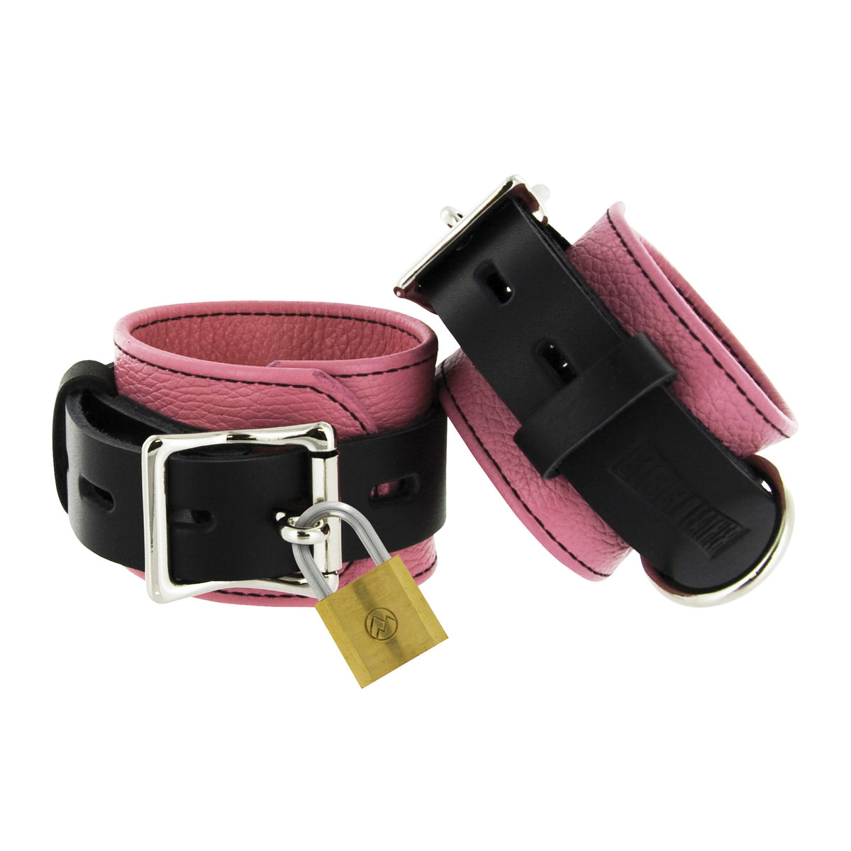 CAPTIVE leather wrist cuffs